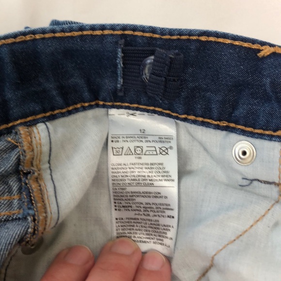 Old Navy boys skinny jeans Sz 12 - Picture 3 of 4